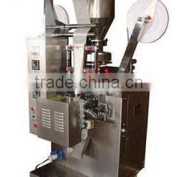 DXDDC-10A sachet tea bag packing machine with string and lable 3 side seal