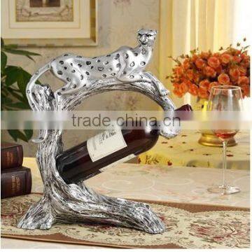 European bar wine's decoration resin creative wine rack