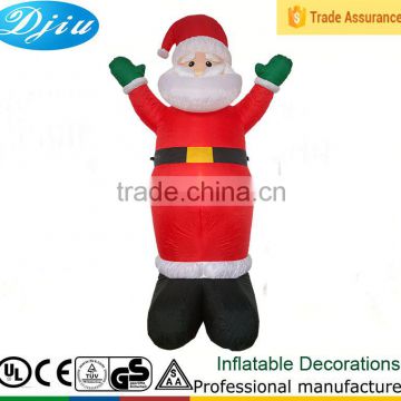 DJ-143R 8ft indoor outdoor led Santa Claus sofa inflatable christmas decoration