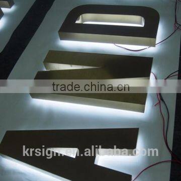 Custom Wall Back Lighted LED Alphabet Letter Backlit 3D Sign photo-5