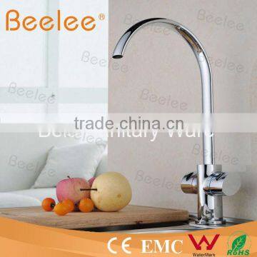 Hot Sales Brass Chrome Long Neck Kitchen Faucets Tap