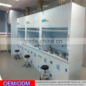 Exported Middle East, Southeast Asia and Europe PP Fume Cupboard