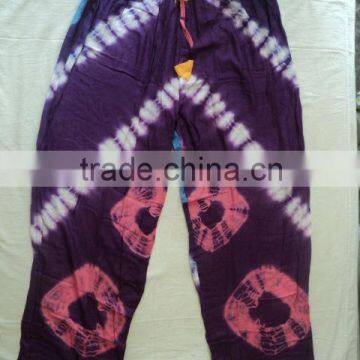 string model tie dye indian harem pants new 2014