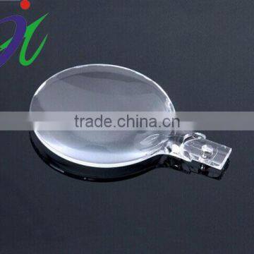 High Quality Clear Acrylic Optical Lens magnifying glass