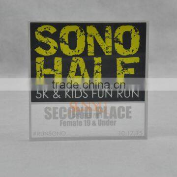 The First Place Honour Acrylic Award Plaque Back Printing photo-4