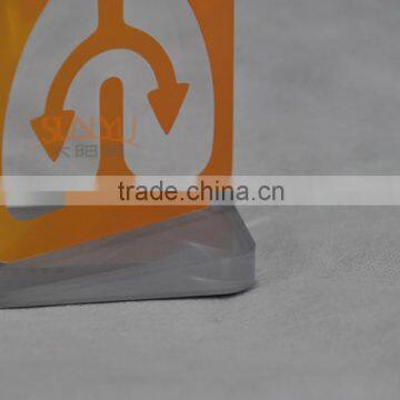 Custom Logo Silk Screen Printed Acrylic Thick Sign Holder