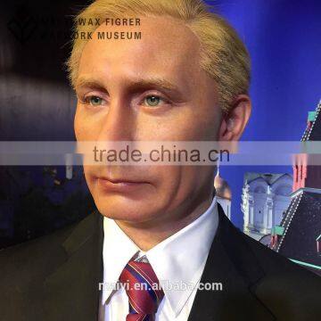 Celebrity Lifesize Wax Figure Putin Silicone Statue