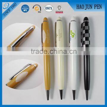 Durable and Elegant Retractable Metal Roller Pens,Classic Heavy Ballpoint Pen With Logo