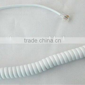 flexible rj45 pvc spiral cable