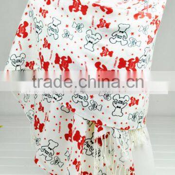 Fashion printing pashmina scarf 07