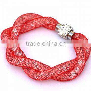 Crystal Beads Stardust Bracelet Slake Wrap Double Tour TENDANCE