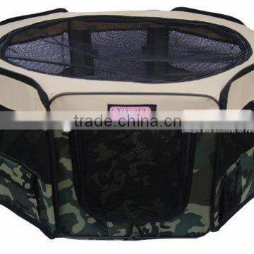 Pet Tent/Playpen/Dog Cage with Strong Steel Frame, Lightweight and Portable