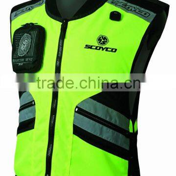 Motorcycle Jacket Warning Clothing Flourescent Clothing JK32