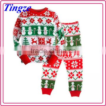 2015 Newest Kids christmas funny pajamas