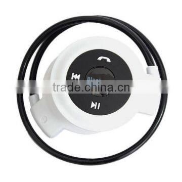 Mini 503 Stereo Bluetooth Headset Wireless Headphones Neckband Style Earphone Mini503 for iPhone Samsung Android Mobile phone
