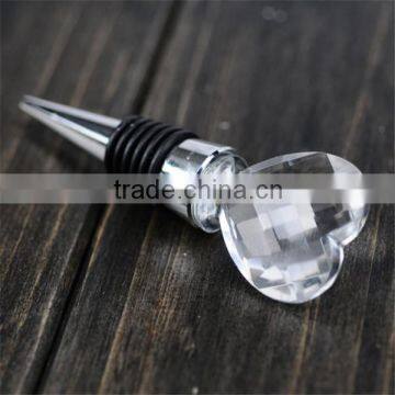 New gifts Artificial K9 glass crystal bottle stopper