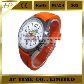 Unisex silicone sport watch