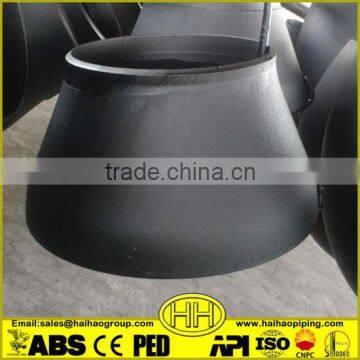 China Manufacture best price ASTM A234 WPB carbon steel concentric reducer pipe fittings