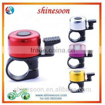 Alloy top with plastic base and 360' adjustable lever bicycle bell/bicycle knocking bell