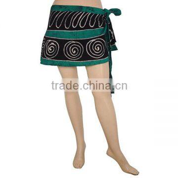 Beach Wear - Resort Wear - Pool Wear Cotton Wrap Skirt Buy Online