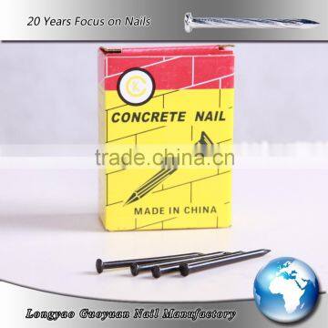 High strength Black Concrete Nails and Steel Nails