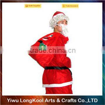 2016 Best Selling Adult Cosplay Costume Christmas Cosplay Santa Claus Costume photo-3