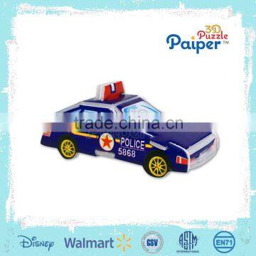 Paper model car mini toy car 3d paper models car