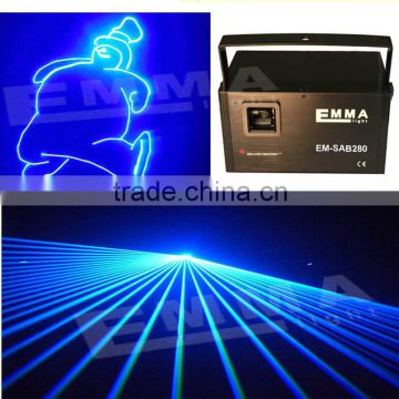 Cheap mini ilda 1000MW 2000MW 3000mw party blue animation laser light,DMX,cartoon laser light show equipment for sale