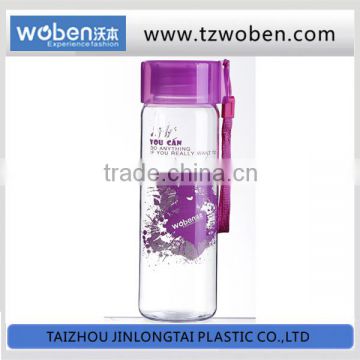 plastic drinking bottles