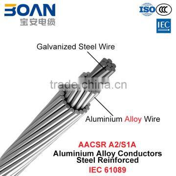 AACSR, Aluminium Alloy Conductors Steel Reinforced (IEC 61089)