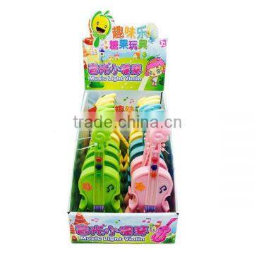 Promotional Candy Gift Toy With Best Prise Plastic Mini Violin Toy for Kids photo-2