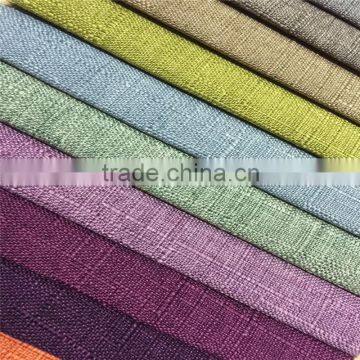 2016 100%polyester Linen Look Sofa Fabric for China Wholesale photo-3