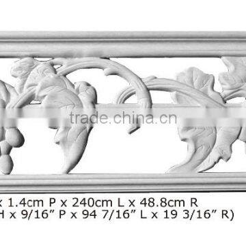 2015 Good price Polyurethane Crown Moulding Foam Chair Rail