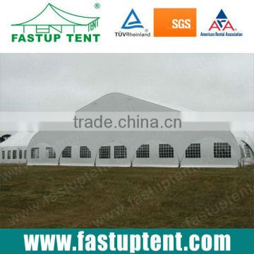 20m/30m Large Outdoor Curve Exhibition Tent Wholesale from Guangzhou,China