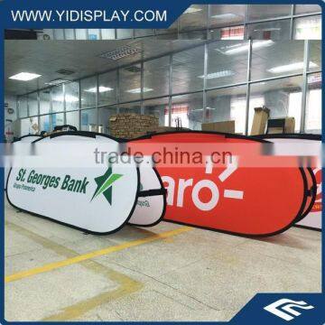 Vertical pop up banner