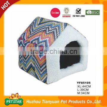 Discount!!! Promotional Factory Direct Comfortable Ripple Design Soft Novelty Dog House