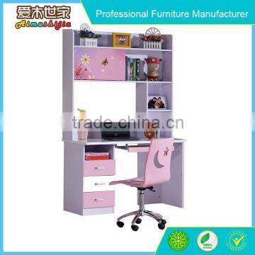 Children MDF Wooden Single Bed With Wardrobe Bedroom Sets photo-3