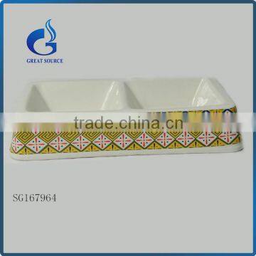 Ceramic Duble Personalized Dog Bowl Pet Water Food Bowl photo-4