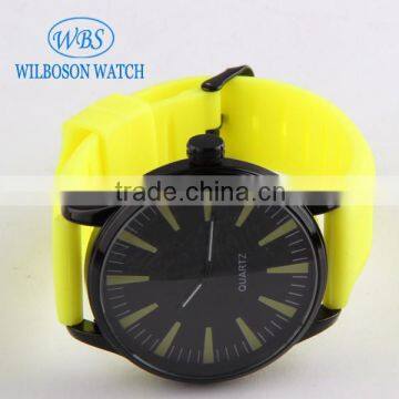 Big Dial Silicon Rubber Wristband Watches For Women photo-6