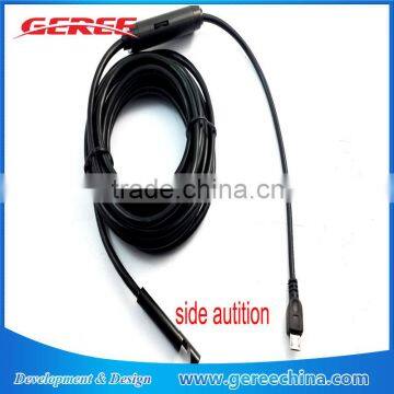 5m USB Android OTG Endoscope 7mm Mini Waterproof Borescope Inspection Tube Pipe Snake Camera photo-3