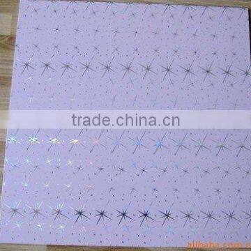 PVC Laminated Gypsum Ceiling Tiles