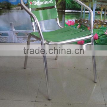 promotion colored aluminum stacking bar chairs YC002A