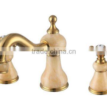 Upscale Yellow Jade Conduit Faucet Pipe, Faucet Base, Conduit