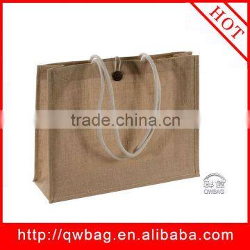 Wholesale custom printed burlap shopping bag