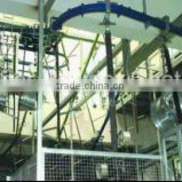 Aluminium wheel powder painting line