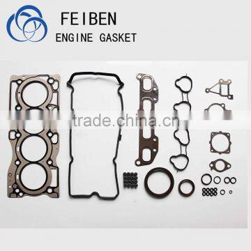 Car spare part QR20DE Overhaul Gasket Set With Rubber Gasket 10101-6N227 10101-6N286 50240300