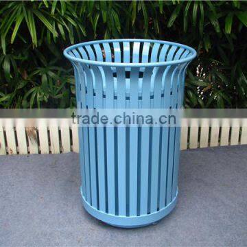 32 gallon metal trash can street trash can outdoor trash can