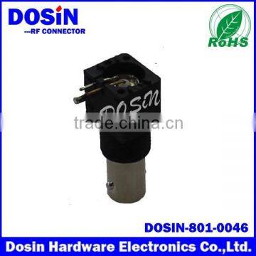 13mm 15.8mm Bnc Connector With Black Color Pcb Mounting photo-2