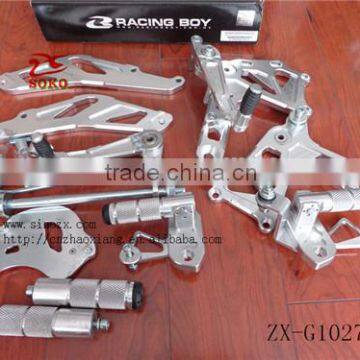 assemble motorcycle footrest/motorcycle tuning parts/motorcycle aluminum parts