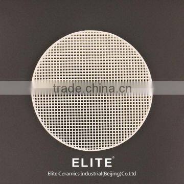 RD92*10mm alumina ceramic foam filter,cordierite honeycomb ceramic,honeycomb monolith ceramic
